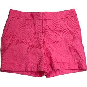 Apt. 9 Women’s Red Textured Jacquard Shorts Size 4